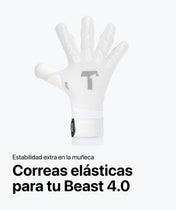 Beast 4.0 Elastic Straps White