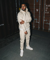 Athleisure Hoodie - Crema