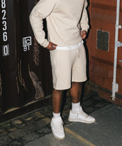 Athleisure Shorts - Crema