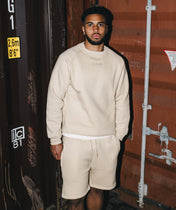 Athleisure Shorts - Crema