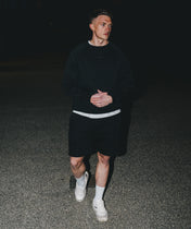 Athleisure Shorts - Negro