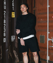 Athleisure Shorts - Negro