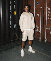 Athleisure Sweatshirt - Crema