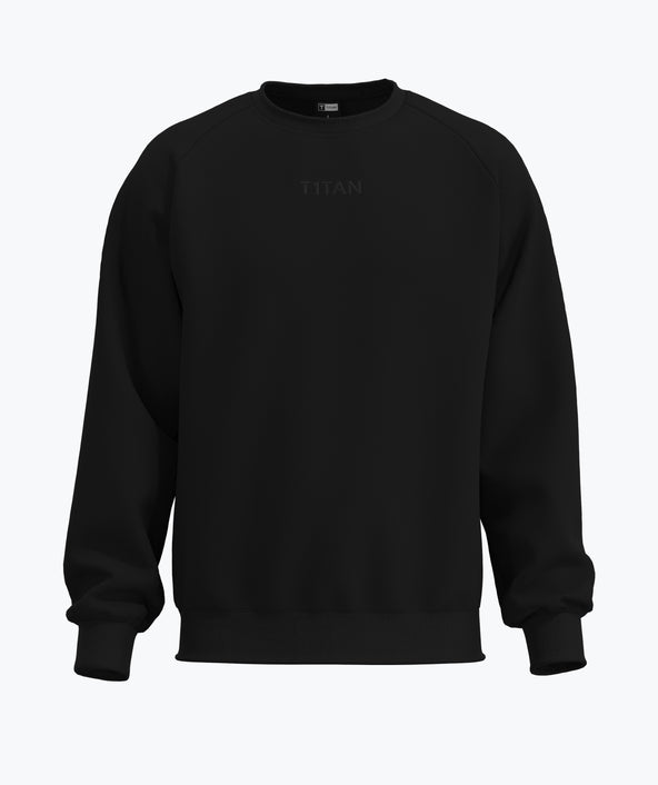 Athleisure Sweatshirt - Negro