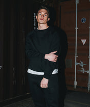 Athleisure Sweatshirt - Negro