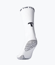 Grip Socks de fútbol - blanco