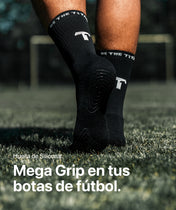 Grip Socks de fútbol - Negro