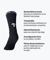 Grip Socks de fútbol - Negro