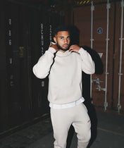 Athleisure Hoodie - Crema
