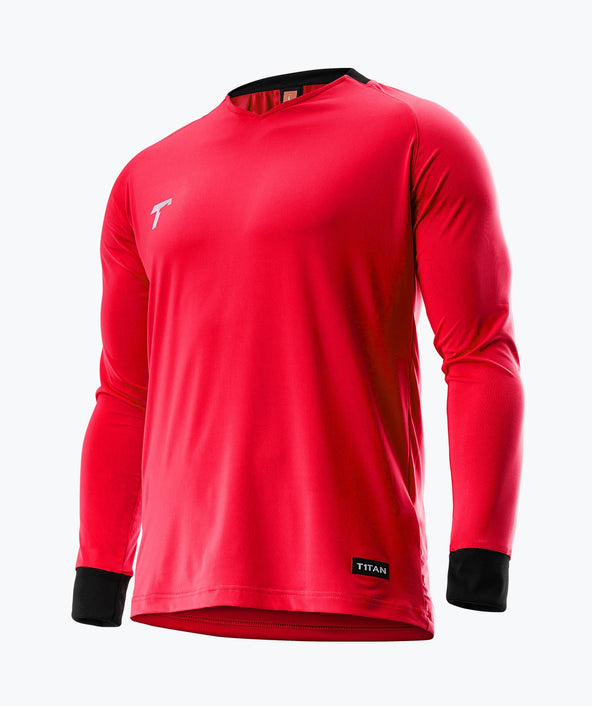 Camiseta de portero roja